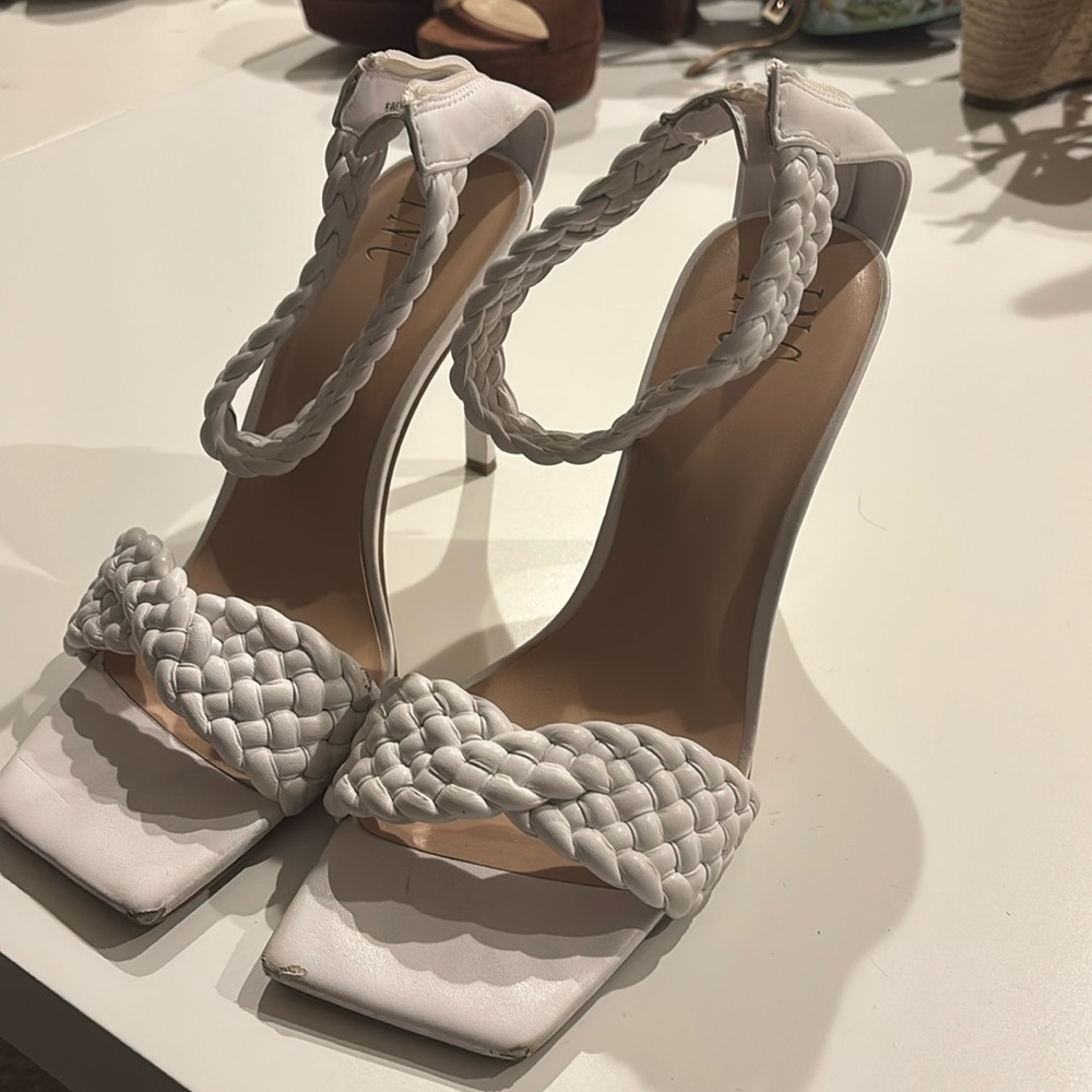 white inc heels